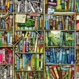 Ravensburger Puzzle Bizarre Bibliothek 1000 Teile