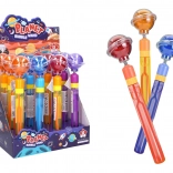 Leuchtender Seifenblasenstab Planet, 70 ml, 28 cm