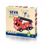 Seva Verkehr – Feuerwehr, Baukasten 545 Teile