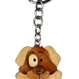 Holzschlüsselanhänger Hund mit Knochen von 2Kids Toys