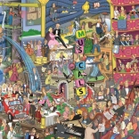 HEYE Puzzle Die besten Musicals 1000 Teile