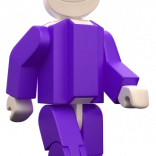 Seváček-Figurenset violett SEVA – groß und klein