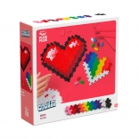 Plus-Plus Puzzle nach Zahlen – Herz 250 Stk.