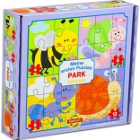 Puzzle Verkehrsmittel 4in1 von Dohány