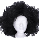 Schwarze Perücke für Karneval und Motto-Partys