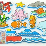 Wasseraufkleber Meine ersten Tiere: Ozean