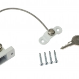 Fenstersicherung mit Schlüssel