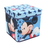 Cozy Noxxiez Aufbewahrungsbox und Hocker MICKEY MOUSE 30×30×30 cm