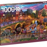JUMBO Puzzle Wasserkanäle in Amsterdam – 1000 Teile