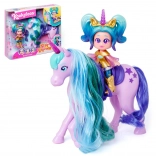 Puppe KookyLoos Star Unicorn – Aurora mit Einhorn und Zubehör