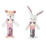 Doudou Quietsch-Rassel Reh 17 cm