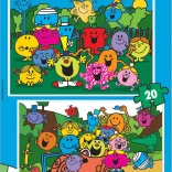 Puzzle EDUCA Monsieur Madame 2×20 Teile
