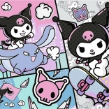 Puzzle-Spaß mit Kuromi, 30 Teile