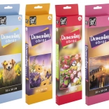 Diamantmalerei Blumen, Vögel, Hündchen und Venedig 30x30 cm