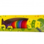 Bunte Anti-Stress-Raupe 18 cm