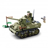 Sluban Army WW2 kleiner alliierter Panzer – Bausteinset