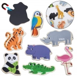 Viga Holzmagnete – Wildtiere, 20 Stk.