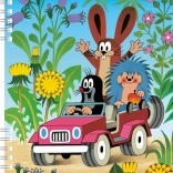 Notizbuch A5 mit Ringbindung - Maulwurf