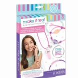 MAKE IT REAL Schmuckbastelset Positive Gems – Halskette und 3 Armbänder