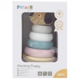 Holz-Steckpyramide Hund POLARB