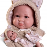 Realistische Babypuppe Antonio Juan Luca mit weichem Körper 42 cm