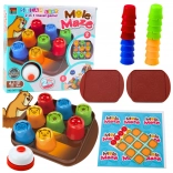Spiel Mole Maze 2-in-1 – Speed Cups und Tic-Tac-Toe