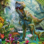 Diamantmalerei – Dinosaurierwelt 30 × 40 cm