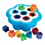 Quercetti Einlege-Spiel Daisy – Formblume für Kleinkinder