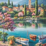 Puzzle Nachmittag am See 500 Teile