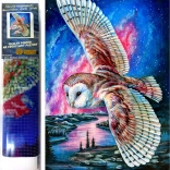 Diamantmalerei Eulenflug 30x40cm