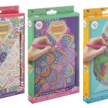 Grafix Diamantmalerei – Notizbuch A5 Mandala