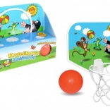 Der kleine Maulwurf – Hänge-Basketballkorb mit Ball für die Tür