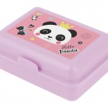 Rosa Lunchbox mit Hello Panda Motiv
