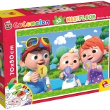 Beidseitiges Maxi‑Bodenpuzzle COCOMELON 2‑in‑1, 35 Teile, 70 × 50 cm