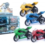 Metall-Rennmotorrad 11 cm