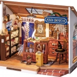 Robotime Rolife DIY-Häuschen Magischer Laden der Hexe Kiki mit LED