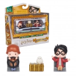 Harry-Potter-Minifiguren Harry und Ron mit Zubehör – Doppelpack Micro Magical Moments