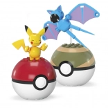 Pokemon Baukasten Pikachu und Zubat