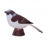 Mojo Haussperling – realistische handbemalte Figur