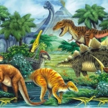 Puzzle Tal der Dinosaurier 260 Teile