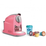 Rosa Kaffeemaschine für Kinder