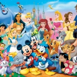 Educa Holzpuzzle Disney – Wundervolle Welt, 100 Teile