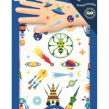 Freundliches Weltall Tattoos DJECO