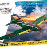 Bauklötze Kawasaki KI-61-I Hien aus der historischen Sammlung des Zweiten Weltkriegs