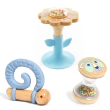 DJECO Geschenkset mit Rasseln und Beißringen für Babys