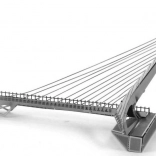 Metal Earth 3D-Puzzle Sundial Bridge