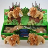 Plüsch-Löwenbaby Schlüsselanhänger