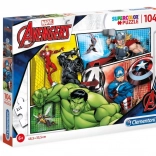 Puzzle 104 Teile MARVEL The Avengers