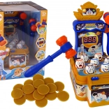 Weltraum-Arcade-Spiel mit Hämmerchen CRAZY ASTRONAUT, Lichter und Geräusche