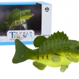 Figur des Flussbarschs grün 11 cm – Tiere der Welt